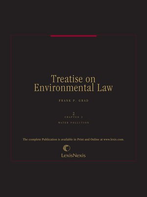 cover image of Grad, Treatise on Environmental Law